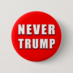 "NOOIT TRUMP" 2,25-inch Ronde Button 5,7 Cm