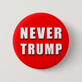 "NOOIT TRUMP" 2,25-inch Ronde Button 5,7 Cm