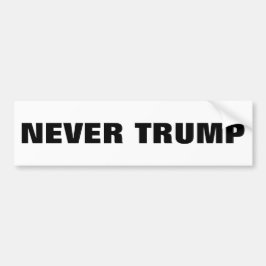 NOOIT TRUMP BUMPERSTICKER
