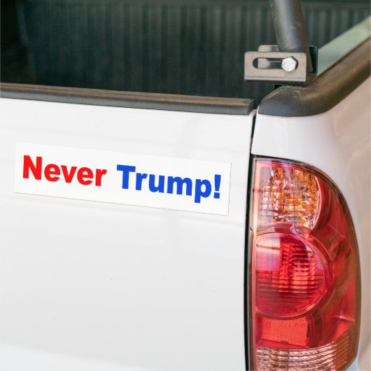 "NOOIT TRUMP!" BUMPERSTICKER (Op Truck)