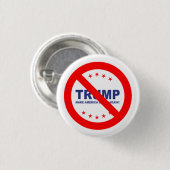 Nooit Trump-Button Ronde Button 3,2 Cm (Voorkant /achterkant)