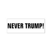 NOOIT TRUMP! RUBBERSTEMPEL (Afrduk)