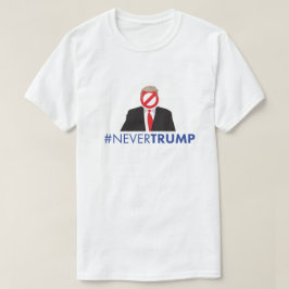 Nooit Trump-Shirt T-shirt
