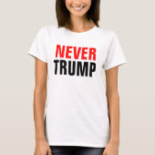NOOIT TRUMP T-SHIRT (Voorkant)
