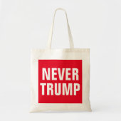 NOOIT TRUMP TOTE BAG (Voorkant)