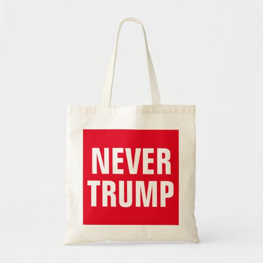 NOOIT TRUMP TOTE BAG (Voorkant)