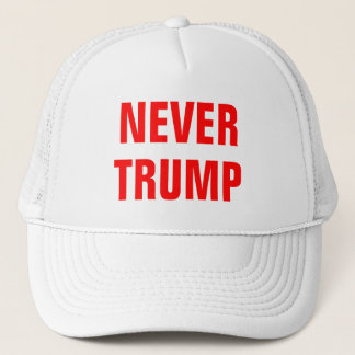 NOOIT TRUMP voor President 2016 Trucker Pet