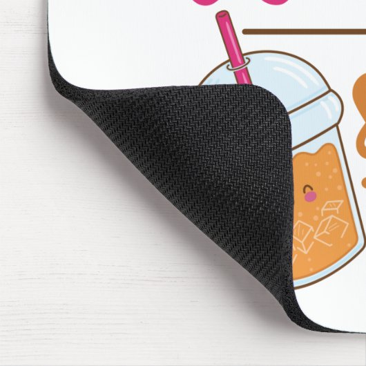 Nooit tussen een vrouw en haar zoete thee staan muismat (Hoek)