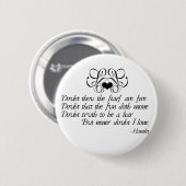 Nooit twijfel aan Ophelia Ronde Button 5,7 Cm (Voorkant /achterkant)
