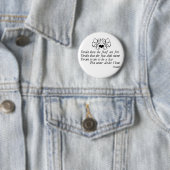 Nooit twijfel aan Ophelia Ronde Button 5,7 Cm (In situ)