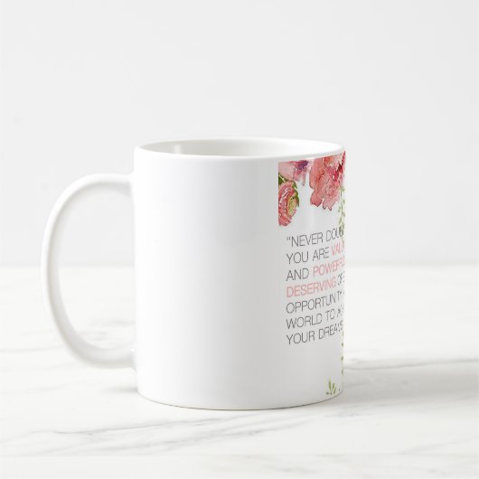 Nooit twijfel - Mok Hillary Clinton (Links)