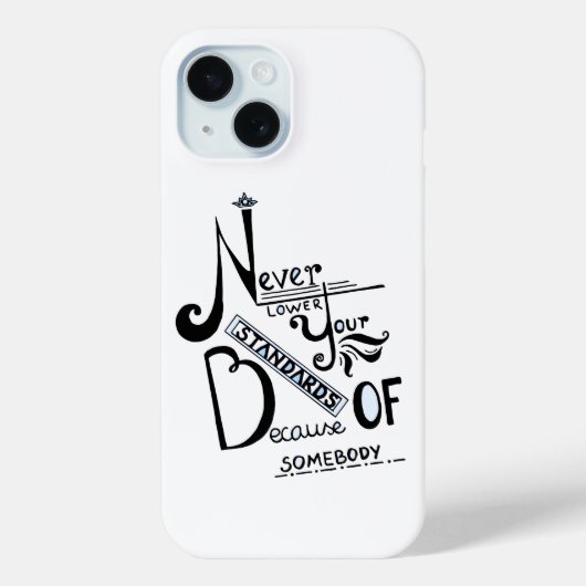 Nooit uw Motivatie offerte voor standaarden verlag Case-Mate iPhone Case (Achterkant)