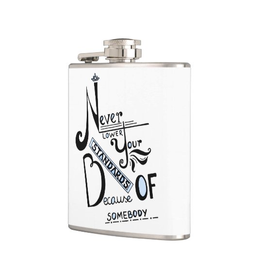 Nooit uw Motivatie offerte voor standaarden verlag Heupfles (Links)