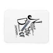 Nooit uw Motivatie offerte voor standaarden verlag Magneet (Horizontaal)