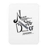 Nooit uw Motivatie offerte voor standaarden verlag Magneet (Verticaal)