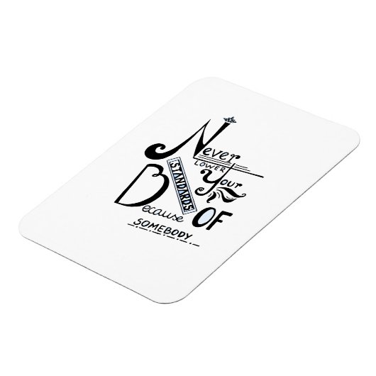 Nooit uw Motivatie offerte voor standaarden verlag Magneet (Linkerzijde)