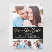 Nooit van EDITABLE KLOR houden Sla de datumkaart o Save The Date (Voorkant)