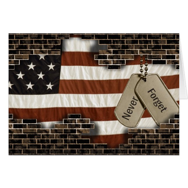 Nooit vergeten (Voorkant Horizontaal)