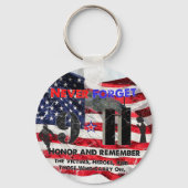 Nooit vergeten 11 september sleutelhanger (Voorkant)