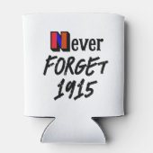 Nooit vergeten 1915 Blikje Koeler (Achterkant)