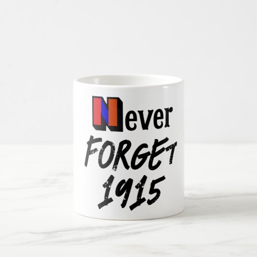 Nooit vergeten 1915 koffiemok (Center)