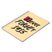 Nooit vergeten 1915 Notitieboek (Linkerzijde)