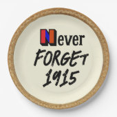 Nooit vergeten 1915 Papieren bord (Voorkant)