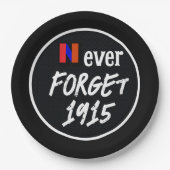 Nooit vergeten 1915 Papieren bord (Voorkant)