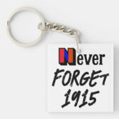 Nooit vergeten 1915 Sleutelhanger (voorkant)
