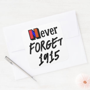 Nooit vergeten 1915 Sticker