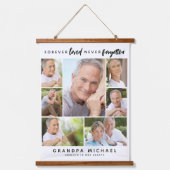 Nooit vergeten 7 Foto Memorial Hangend Wandkleed (Voorkant)
