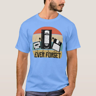 Nooit vergeten 90s 90s Nooit vergeten cadeau famil T-shirt