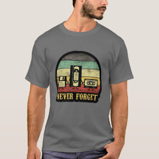 Nooit vergeten 90s Sticker vintage T-shirt