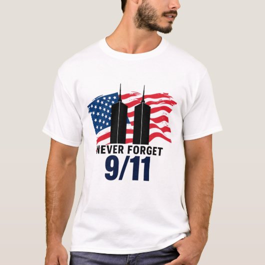 Nooit vergeten 9/11 - Editie 1 T-shirt (Voorkant)