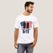 Nooit vergeten 9/11 - Editie 1 T-shirt (Voorkant volledig)