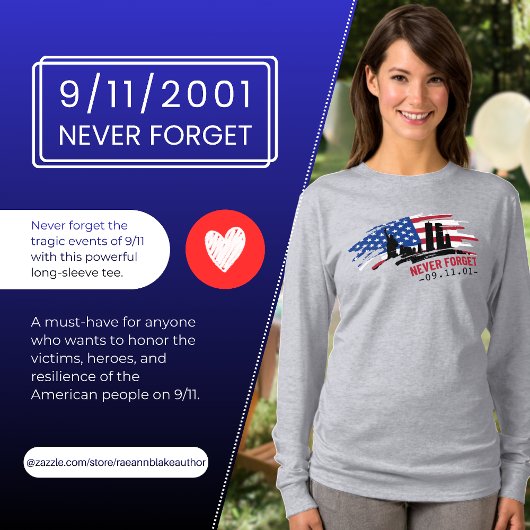 Nooit Vergeten 9/11 T-Shirt