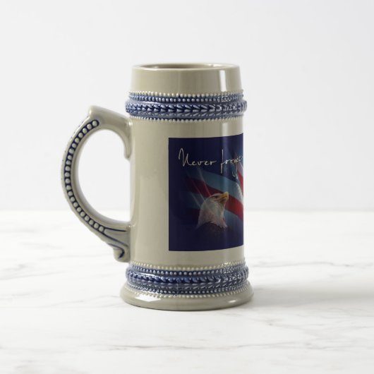 Nooit vergeten bierpul (Links)
