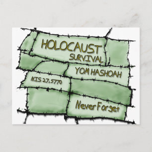 Nooit vergeten briefkaart
