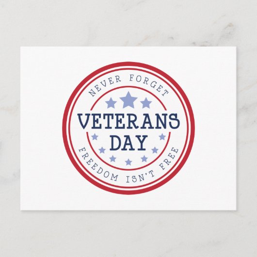 Nooit vergeten briefkaart (Voorkant)