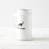 nooit vergeten dinosauriërs bierpul (Voorkant links)