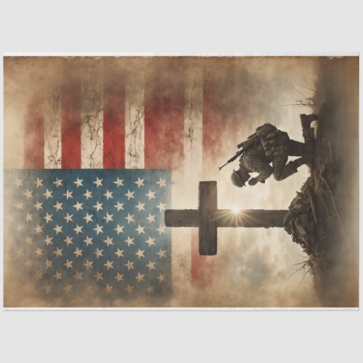 Nooit vergeten door Decoupage Central Tissuepapier (Voorkant)