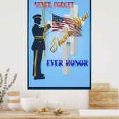 Nooit vergeten-Ever groot Poster (Keuken)