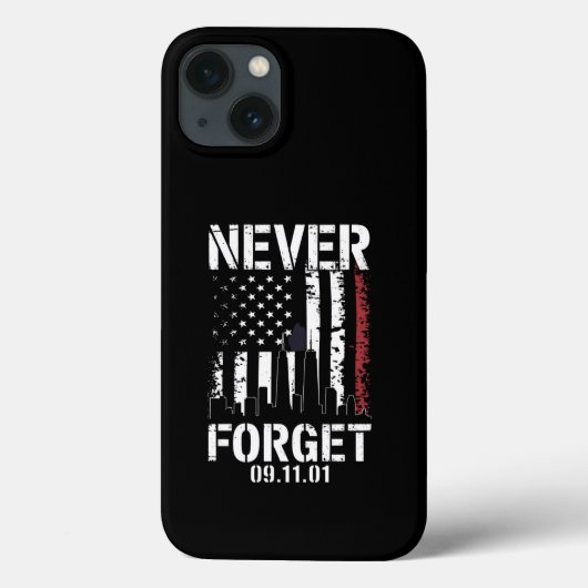 Nooit vergeten Herdenkingsdag 11 september 2001  Case-Mate iPhone Case (Achterkant)
