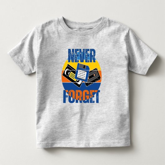 NOOIT VERGETEN KINDER SHIRTS (Voorkant)
