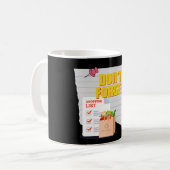 nooit vergeten koffiemok (Voorkant links)