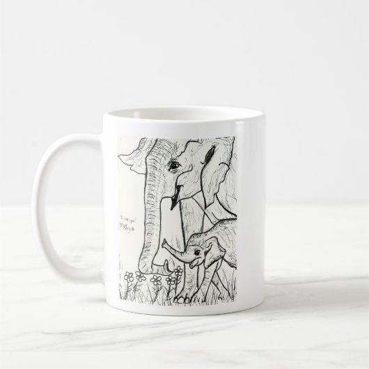 Nooit vergeten koffiemok (Links)