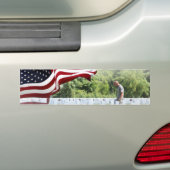 Nooit vergeten - Memorial Day Bumpersticker (Op auto)