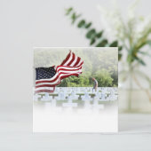 Nooit vergeten - Memorial Day Kaart (Staand voorkant)