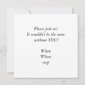 Nooit vergeten - Memorial Day Kaart (Achterkant)