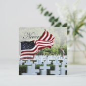 Nooit vergeten - Memorial Day Kaart (Staand voorkant)